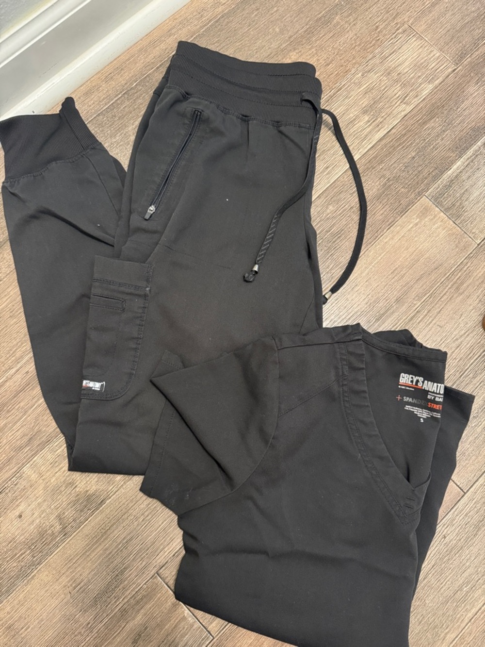 Grey's Anatomy  Black Cargo Scrub Pants